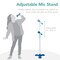 Best Choice Products 19in Kids Flash Guitar, Pretend Play Musical Instrument Toy for Toddlers w/ Mic, Stand